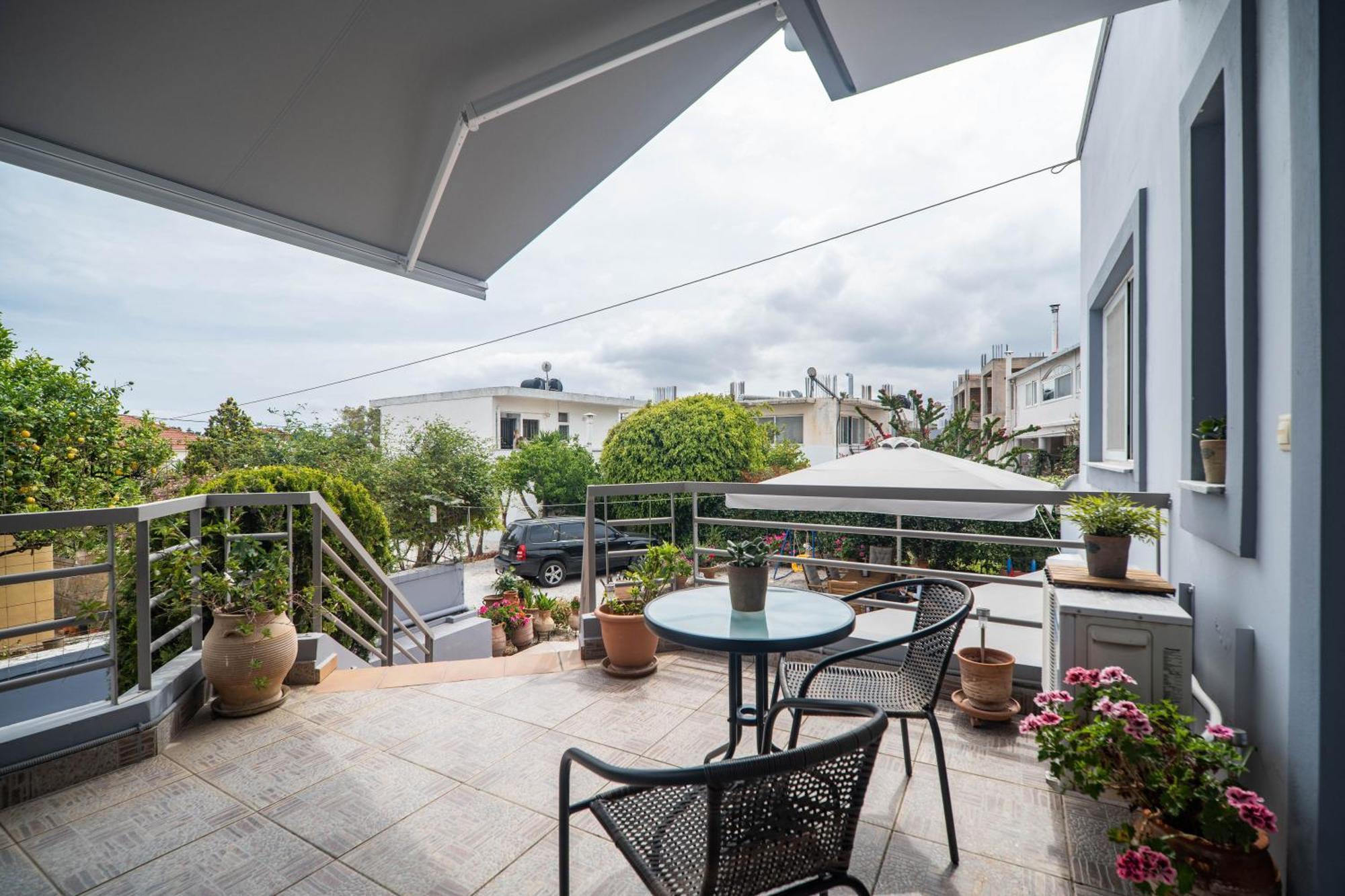 "Meraviglia Casa" Irida Apartment ハニア エクステリア 写真